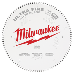 Milwaukee - 12" 305mm 100T Ultra Fine Finish Blade | 48408228