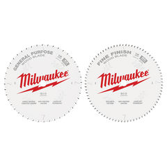 Milwaukee - 12" 305mm 44T + 80T Two Pack Blade | 48408232