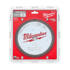Milwaukee - 184mm (7-1/4") 70T Thin Metal Circular Saw Blade | 48408240