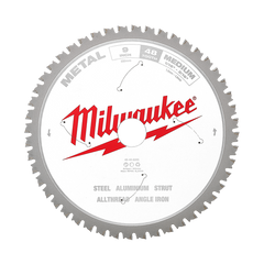 Milwaukee - 230mm (9") 48T Metal Circular Saw Blade | 48408255
