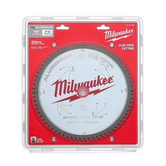 Milwaukee - 254mm (10") 72T Aluminium Circular Saw Blade | 48408360