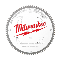 Milwaukee - 355mm (14") 80T Aluminium Circular Saw Blade | 48408370