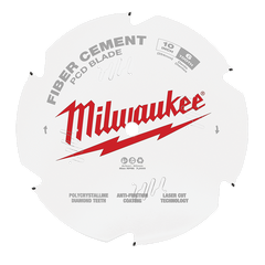 Milwaukee - 10" 254mm 6T Fibre Cement Circular Saw Blade Pcd | 48409010