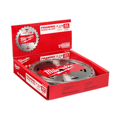 Milwaukee - 7-1/4" 184mm 24T Basic Framing Blade - Counter Box 10 x 1pc | 48418710