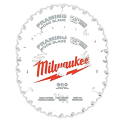 Milwaukee - 7-1/4" 184mm 24T Wood Circular Saw Blade Framing 2 Pack | 48418721