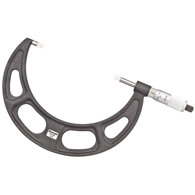 Starrett - Blade Type Micrometer 5-6in Range .001in Grad | 486P-6