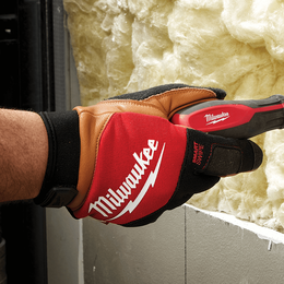 Milwaukee  Hybrid Leather Gloves - L