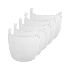 Milwaukee - BOLT Full Face Shield Universal Replacement Lens 5 Pack - Clear | 48731440A
