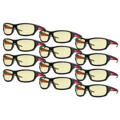 Milwaukee - Performance Yellow Safety Glasses - 12PK | 48732120A