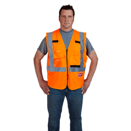 High Visibility Vest - Orange - Size S/M | 48735031
