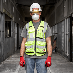 Premium High Visibility Vest - Yellow - Size S/M | 48735041