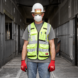 Premium High Visibility Vest - Yellow - Size L/XL | 48735042