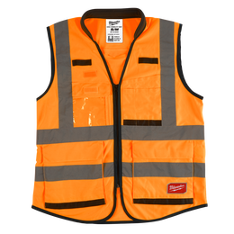 Premium High Visibility Vest - Orange - Size S/M | 48735051
