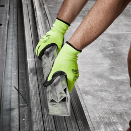 Milwaukee  Cut 3(C) High Vis PU Gloves - M