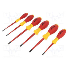 Precision Specialty Tools - SCREWDRIVER INSULATED 1000V AC 6PC SOFT FINISH WIHA | 38362(3201K601)