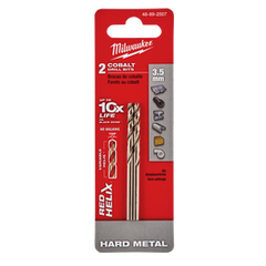 RED HELIX™ Cobalt Drill Bit 3.5mm 2Pkt | 48892507