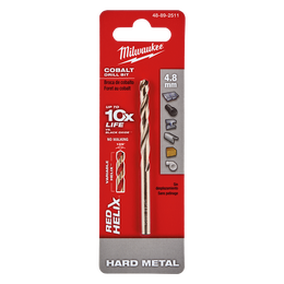 RED HELIX™ Cobalt Drill Bit 4.8mm | 48892511