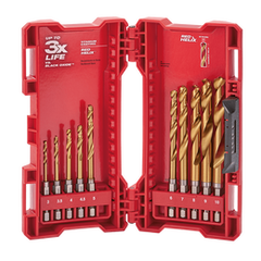 SHOCKWAVE™ Red Helix Titanium Drill Set 10 Pce Kit
3mm, 3.5mm, 4mm, 4.5mm, 5mm, 6mm, 7mm, 8mm, 9mm, 10mm | 48894859
