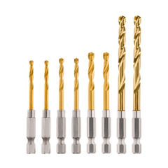 Milwaukee - SHOCKWAVE™ Red Helix Titanium Drill Bit Rivet Size Set 8 Pack
2 x 3mm, 2 x 3.2mm, 2 x 4.2mm, 2 x 4.8mm | 48894868