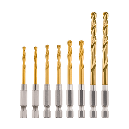 SHOCKWAVE™ Red Helix Titanium Drill Bit Rivet Size Set 8 Pack
2 x 3mm, 2 x 3.2mm, 2 x 4.2mm, 2 x 4.8mm | 48894868