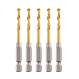 SHOCKWAVE™ Red Helix Titanium Drill Bit 3.2mm 5Pk | 48894906