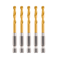 SHOCKWAVE™ Red Helix Titanium Drill Bit 4.2mm 5Pk | 48894909