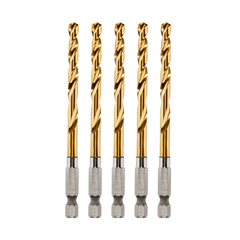 Milwaukee - Shockwave Red Helix Titanium Drill Bit 4.8mm 5Pk | 48894911