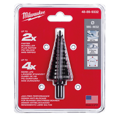 Milwaukee - Jam-Free Step Drill M6-M32 13 Hole | 48899332