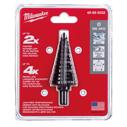 Jam-Free Step Drill M6-M32 13 Hole | 48899332