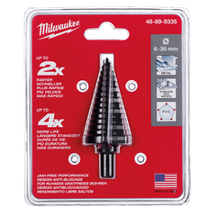 Milwaukee - Jam-Free Step Drillc 6-35mm 15 Hole | 48899335