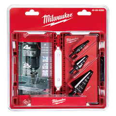 Milwaukee - Jam-Free Step Drill Set
(1) 4-12mm, (1) 4-20mm, (1) 6-35mm | 48899399