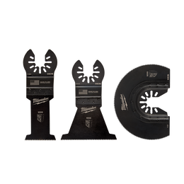 Milwaukee - Open-Lok™ 3PC Wood Multi Tool Blade Variety Pack | 49109004