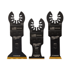 Milwaukee - Open-Lok™ 3PC Metal Cutting Multi Tool Blade Variety Pack | 49109006