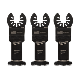 Milwaukee - 35mm (1 3/8")Japanese Tooth Hardwood Blades 3Pk, Open-Lok™ | 49251133