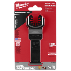 Milwaukee - 32mm (1-1/4") Titanium Enhanced Bi-Metal Multi-Material Blade - Open-Lok | 49251203
