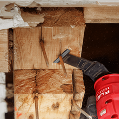 Milwaukee - 35mm (1 3/8") Titanium Enhanced Bi-Metal Multi-Material Blade, Open-Lok™ | 49251231