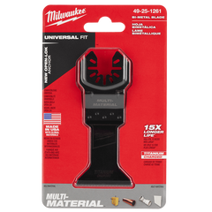 Milwaukee - 45mm (1 3/4") Titanium Enhanced Bi-Metal Metal Blade - Open-Lok | 49251261