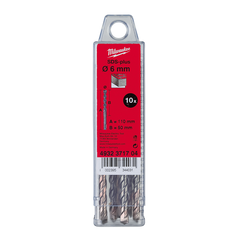 Milwaukee - SDS Plus M2 2-Cut Drill Bit 6 x 110mm (10) | 4932371704