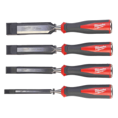 Milwaukee - 4pc Beveled Edge Chisel Set | 4932479897