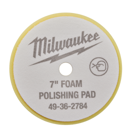 Milwaukee - 180mm Yellow Polishing Pad (suit M18FAP180) | 49362784