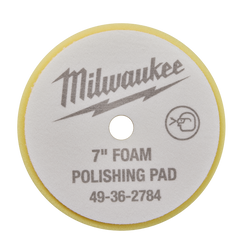 Milwaukee - 180mm Yellow Polishing Pad (Suit M18FAP180) | 49362784