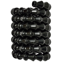 Precision Specialty Tools - LOC-LINE 1/4 INCH SYSTEM 5 FEET 152cm SEGMENT COIL BLACK | 49419-BLK