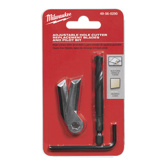 Milwaukee - Adjustable Hole Cutter Blade & Pilot Set | 49560290