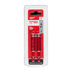 Milwaukee - Diamond Plus One Piece Hole Saw 6mm (1/4") 2Pk | 49560501