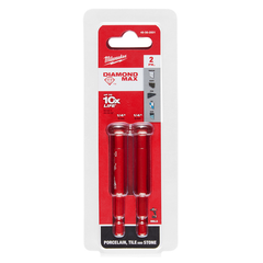 Milwaukee - Diamond Plus™ One Piece Hole Saw 6mm (1/4") 2Pk | 49560501