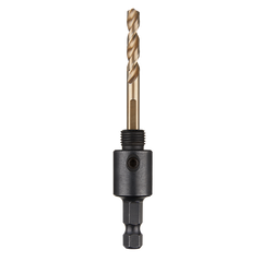Milwaukee - Hole Dozer with Carbide Teeth Hole Saw Small Basic Arbor with Cobalt Pilot Bit 9.5mm 3/8" Shank - Up to 30mm 1-3/16" | 49567110