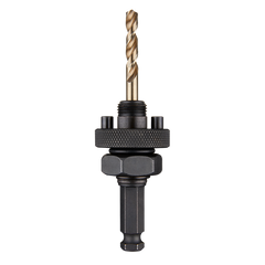 Milwaukee - Hole Dozer with Carbide Teeth Hole Saw Large Quick-Change Arbor with Cobalt Pilot Bit 11.11mm 7/16" Shank - 32mm-175mm | 49567115