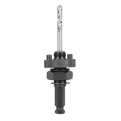 Milwaukee - Hole Saw Large Quick-Change Arbor No Wobble 11.11mm 7/16" Shank - 32mm-175mm | 49569100