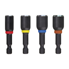 Milwaukee - SHOCKWAVE™ Magnetic 50mm Nut Driver 4Pc 1/4", 5/16", 3/8", 7/16" | 49664562