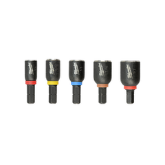 Milwaukee - SHOCKWAVE™ Insert Nutdriver Set (1/4", 5/16", 3/8", 7/16", 1/2") | 49664563